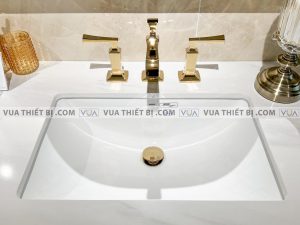 Chậu rửa mặt lavabo TOTO LW1536V TL516GV âm bàn vòi DL224#PG