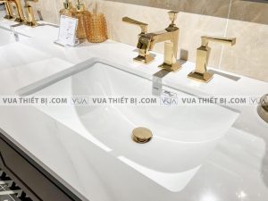 Chậu rửa mặt lavabo TOTO LW1536V TL516GV âm bàn vòi DL224#PG