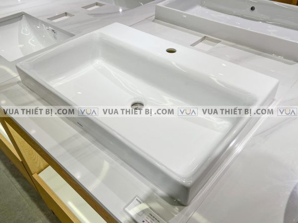 Chậu rửa mặt lavabo TOTO LW1617C#W đặt bàn