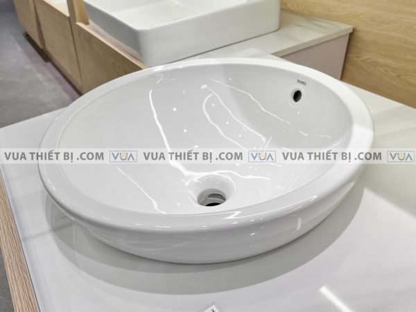 Chậu rửa mặt lavabo TOTO LW526NJ LW526NJU đặt bàn