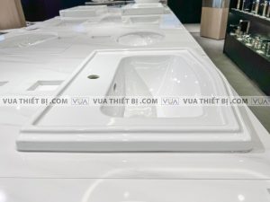 TOTO LW781CJ - Chậu rửa mặt lavabo đặt bàn dương vành 4 Chậu rửa mặt lavabo TOTO LW781CJ dương vành