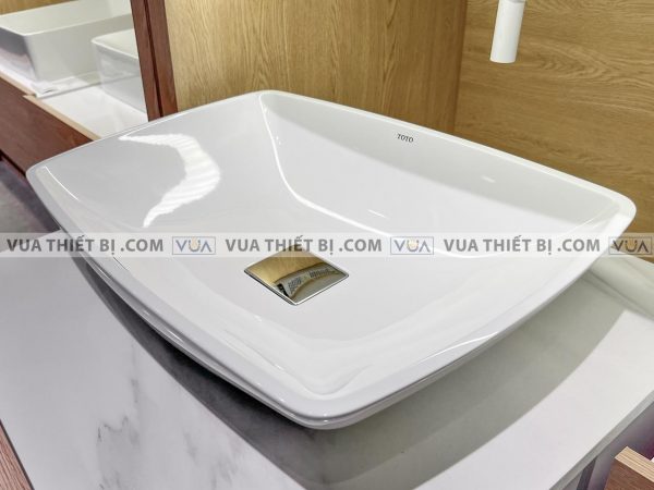 Chậu rửa mặt lavabo TOTO PJS02WE#GW PJS02WE#MW đặt bàn GALALATO