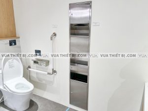 TOTO TYC602P - Máy sấy tay âm tường 2 anh thuc te may say tay toto tyc602p am tuong 2