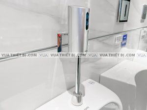 Van xả tiểu nam TOTO DUE137PBK cảm ứng dùng pin lắp nổi