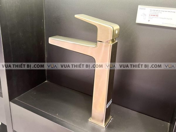 Vòi chậu lavabo TOTO TLG10303B#BBR cổ cao nóng lạnh GB