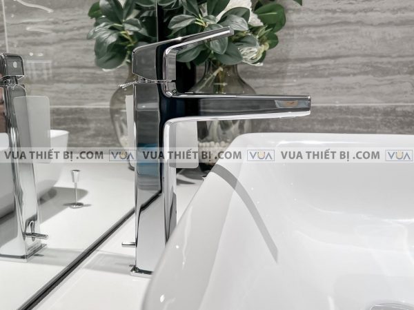 Vòi chậu lavabo TOTO TLG10303V cổ cao nóng lạnh GB