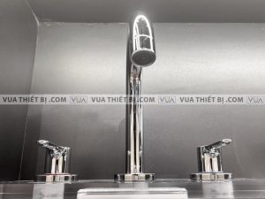 Vòi chậu lavabo TOTO TLS01201B nóng lạnh 3 lỗ LB 1