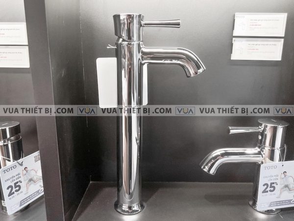 Vòi chậu lavabo TOTO TLS02305V cổ cao nóng lạnh LN