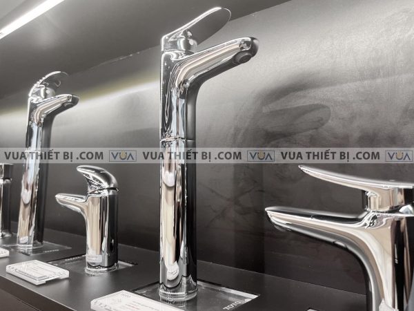 Vòi chậu lavabo TOTO TLS04306V cổ cao nóng lạnh LF