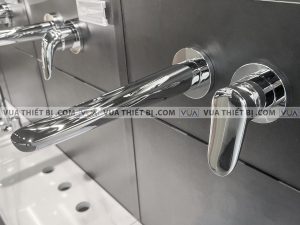 TOTO TLS04309B - Vòi chậu lavabo âm tường nóng lạnh LF 2 Vòi chậu lavabo TOTO TLS04309B Gắn Tường nóng lạnh LF
