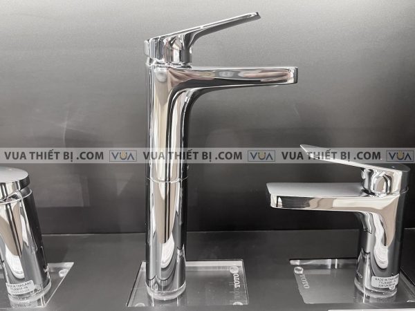 Vòi chậu lavabo TOTO TTLR302FV-1 cổ cao nóng lạnh Rei-S