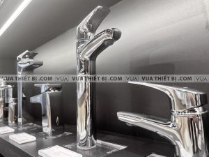 TOTO TVLM106CR - Vòi chậu lavabo cổ cao nóng lạnh 4 Vòi chậu lavabo TOTO TVLM106CR Cổ Cao nóng lạnh