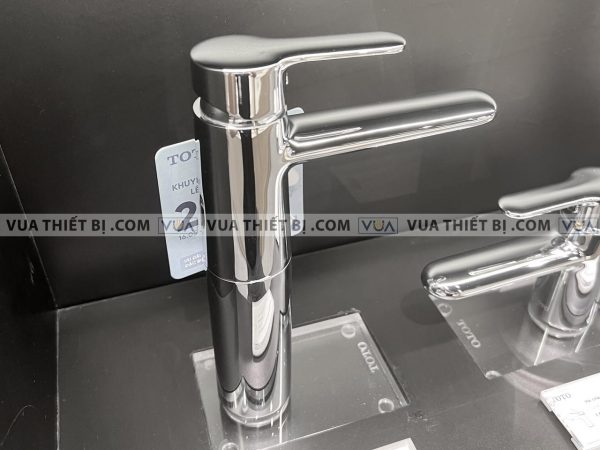 Vòi chậu lavabo TOTO TVLM111NS cổ cao nóng lạnh