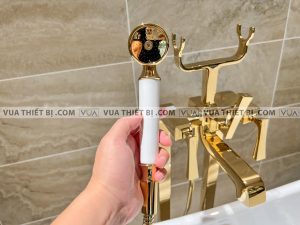 Vòi sen xả bồn tắm TOTO DM209CF#PG đặt sàn