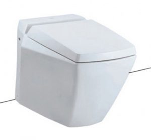 Bồn cầu treo tường TOTO CW681 TCP06 T53P100VR TC375CVK đặt sàn nắp êm