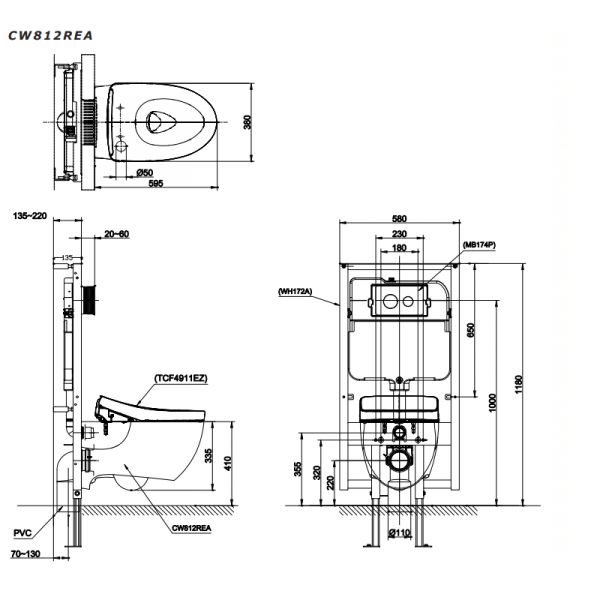 BAN-VE-Bồn-cầu-treo-tường-TOTO-CW812REA-TCF4911EZ-WH172AAT-TCA464-nắp-rửa-điện-tử