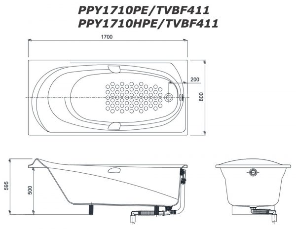 Bản-vẽ-kĩ-thuật-Bồn-Tắm-TOTO-PPY1710HPE#P-PPY1710HPE#S-PPY1710PE#P-PPY1710PE#S-DB501R-2B-Ngọc-Trai-xây-1.7M