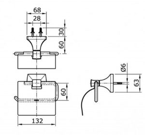 bản-vẽ-kích-thước-Lô-giấy-TOTO-TX703AW-