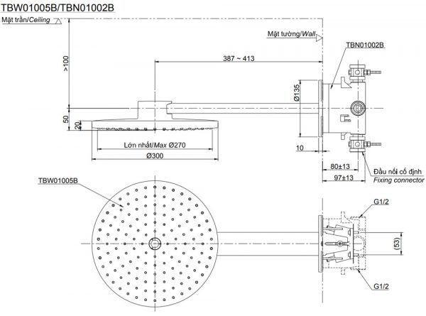 Bản-vẽ-kỹ-thuật-Bát-sen-âm-tường-TOTO-TBW01005B-TBN01002B-gắn-tường