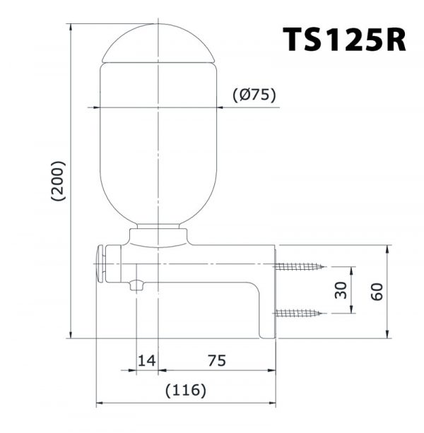 Bản vẽ kỹ thuật Hộp đựng xà phòng TOTO TS125R