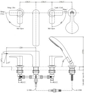 ban ve sen tam xa bon tbg04202b co tay sen cam tay