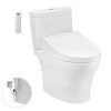 Bồn cầu 1 khối TOTO CS769DRW14 nắp rửa điện tử TCF24410AAA