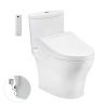 Bồn cầu 1 khối TOTO CS838DW14 nắp rửa điện tử TCF24410AAA