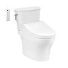 Bồn cầu 1 khối TOTO CS986CGW15 nắp rửa điện tử TCF24460AAA