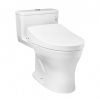 Bồn Cầu 1 khối TOTO MS855CDW12 nắp điện tử