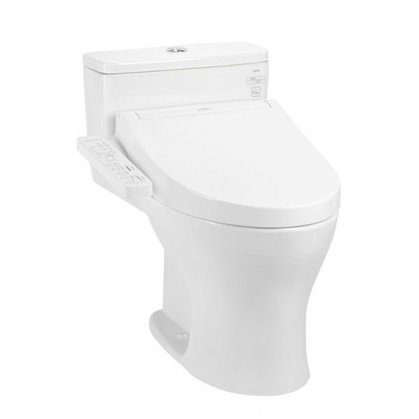 Bồn cầu 1 khối TOTO MS855DW16 nắp rửa điện tử TCF23410AAA