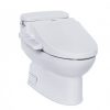 Bồn cầu 1 khối TOTO MS884W7 nắp rửa điện tử TCF6631A