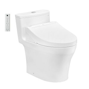 Bồn cầu 1 khối TOTO MS885CDW15 nắp rửa điện tử TCF24460AAA