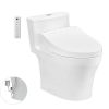 Bồn cầu 1 khối TOTO MS885DW14 nắp rửa điện tử TCF24410AAA