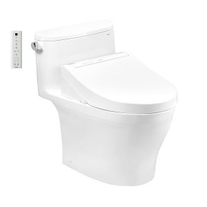 Bồn cầu 1 khối TOTO MS887CRW15 nắp rửa điện tử TCF24460AAA