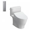 Bồn Cầu 1 khối TOTO MS887CW12 nắp điện tử TCF4911EZ