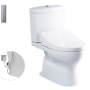 Bồn cầu 2 khối TOTO CS320DRW11 nắp rửa điện tử TCF4911Z