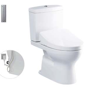 Bồn cầu 2 khối TOTO CS320DRW11 nắp rửa điện tử TCF4911Z
