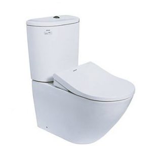 Trang chủ 15 Bồn cầu 2 khối TOTO CS761PDE5 nắp rửa cơ TCW09SK1