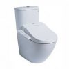 Bồn cầu 2 khối TOTO CS761PDW8 nắp rửa điện tử thoát ngang