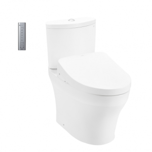 Bồn cầu 2 khối TOTO CS838CDW12 nắp rửa điện tử TCF4911EZ