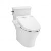 Bồn cầu 2 khối TOTO CS986GW7 nắp rửa điện tử TCF6631A