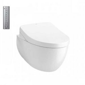Bồn cầu treo tường TOTO CW812REA TCF4911EZ WH172AT TCA465 nắp rửa điện tử