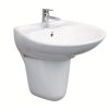 TOTO LHT300CR LHT300CM LHT300CRM - Chậu rửa mặt lavabo chân lửng treo tường 12 Chậu rửa mặt lavabo TOTO LHT300CR LHT300CM LHT300CRM chân lửng treo tường