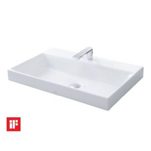 TOTO LW1617C - Chậu rửa mặt lavabo đặt bàn 6 Chậu rửa lavabo TOTO LW1617C đặt bàn