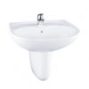 Chậu rửa mặt lavabo TOTO LHT236CS chân lửng treo tường