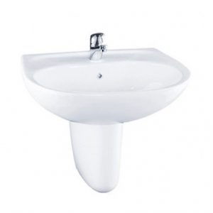 Chậu rửa mặt lavabo TOTO LHT236CS chân lửng treo tường