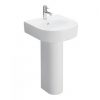 TOTO LPT766C - Chậu rửa mặt lavabo chân dài treo tường 10 Chậu rửa mặt lavabo TOTO LPT766C chân dài treo tường