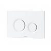 Nắp đậy nút nhấn xả bồn cầu TOTO MB174P#WH màu trắng mờ