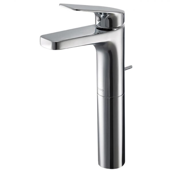 Vòi-chậu-lavabo-TOTO-TTLR302FV-1-cổ-cao-nóng-lạnh-Rei-S