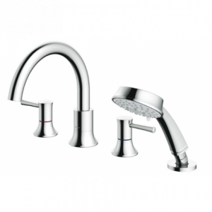 Vòi sen xả bồn tắm TOTO TBS02202B gắn bồn 4 lỗ